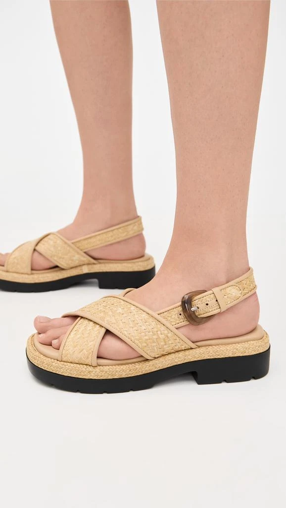 Vince Helena Raffia Sandals 2