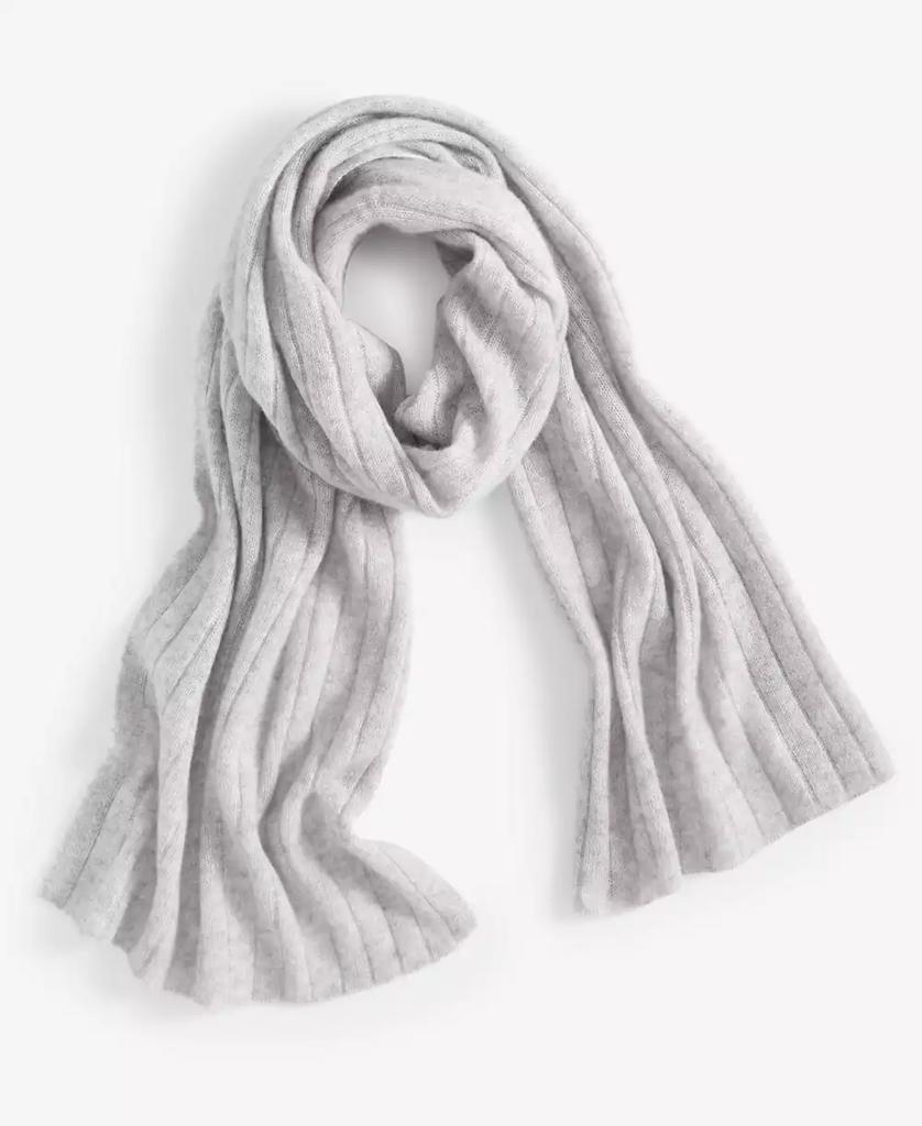 Charter Club Ribbed 100% Cashmere Scarf, Created for Macy's