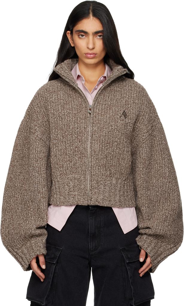 Margiela ブラウン ブルゾン サイズ46 MAISON MARGIELA Brown Half-Zip Jacket - Jackets - Compare Prices
