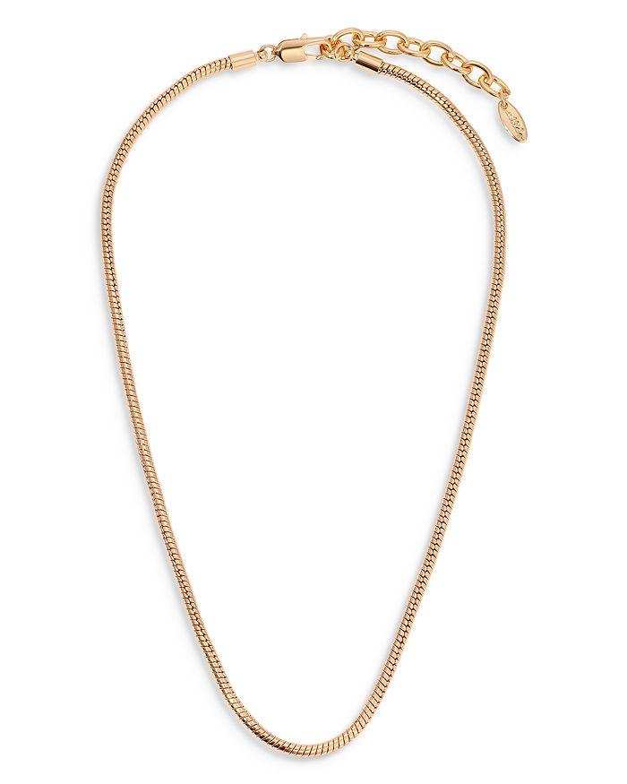 Ettika Jewelry Essential Snake Chain Necklace, 16-18"