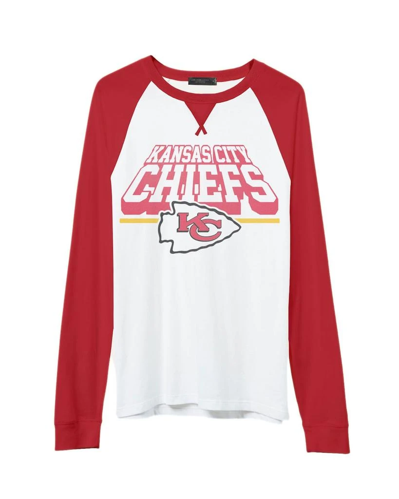 Junk Food Clothing NFL Kansas City Chiefs Colorblock Long Sleeve Raglan 4