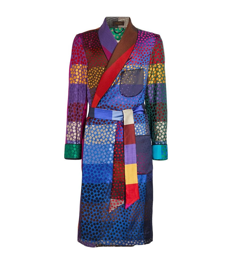 Daniel Hanson Silk Dressing Gown 1