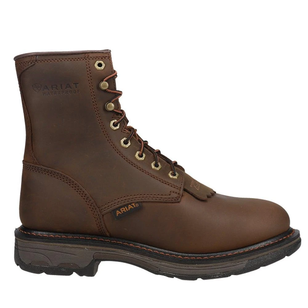 Ariat Workhog 8 Inch Electrical Soft Toe Lace Up Boots 1