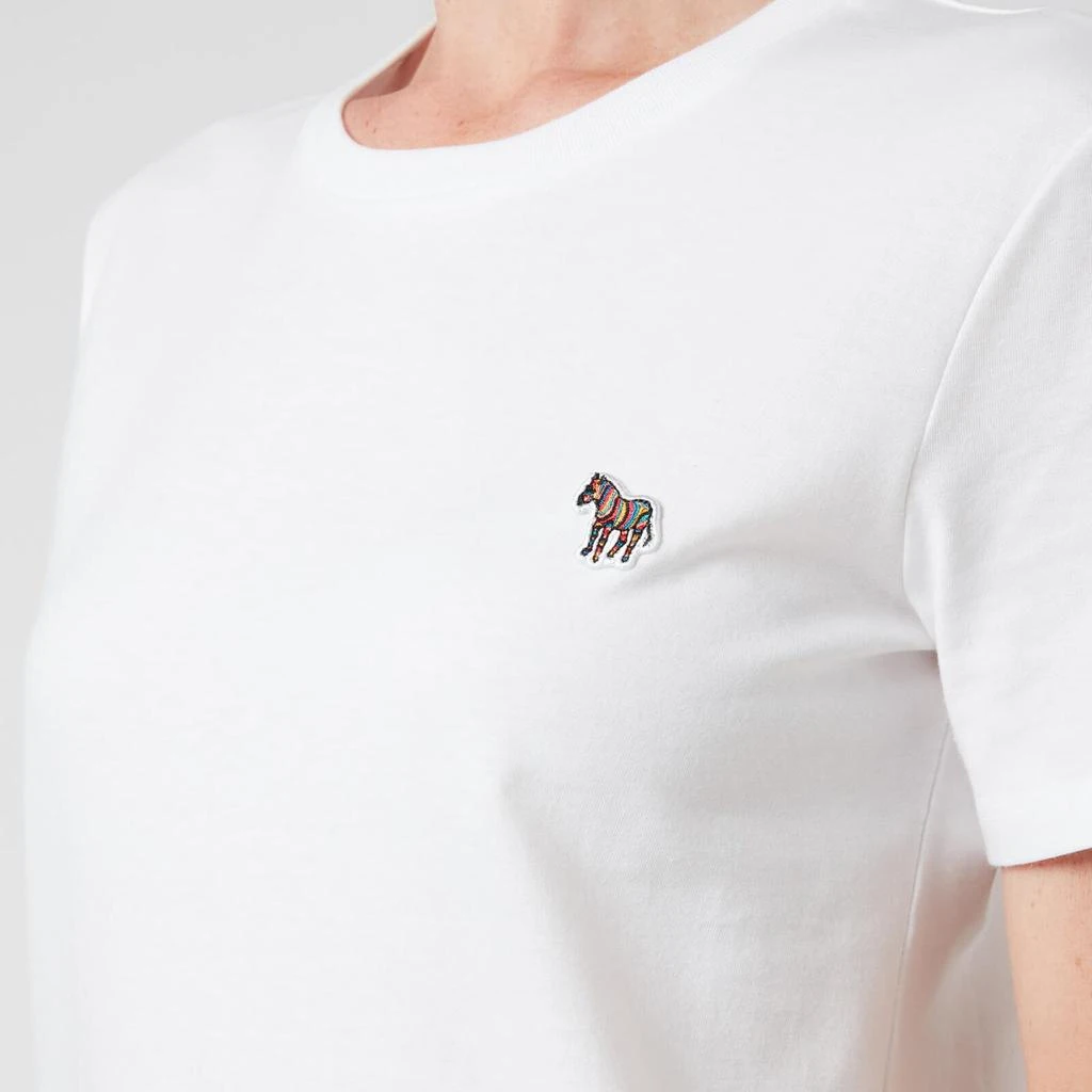 Paul Smith PS Paul Smith Women's Zebra T-Shirt - White 4