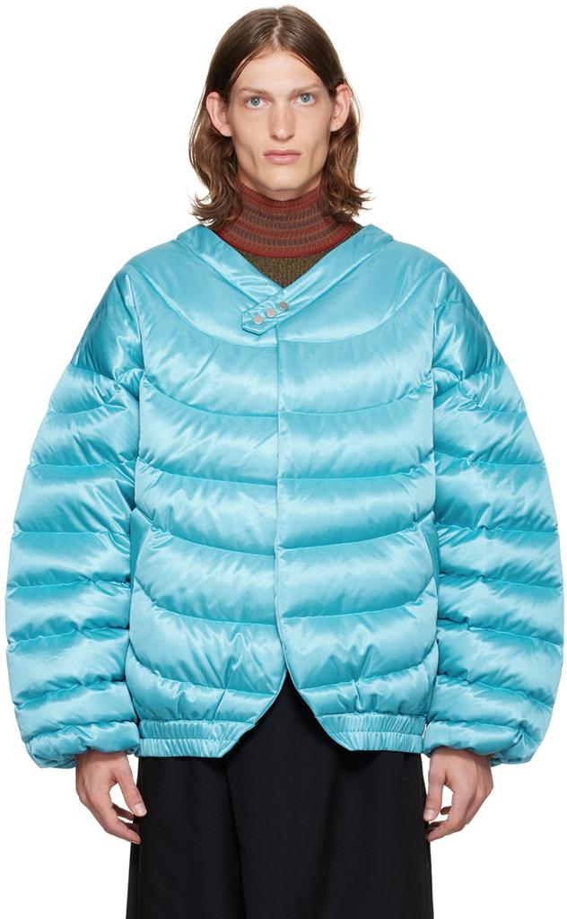 NAMESAKE Blue Durham Down Jacket