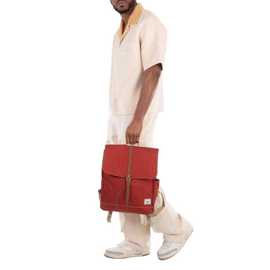 Herschel Supply City Backpack In Red 2