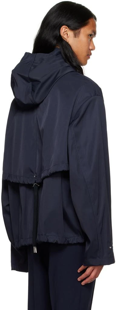 AMI Paris Navy Short Jacket 3