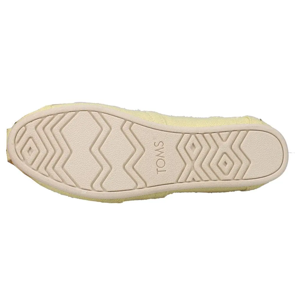 TOMS Alpargata Solid Slip On Flats 5
