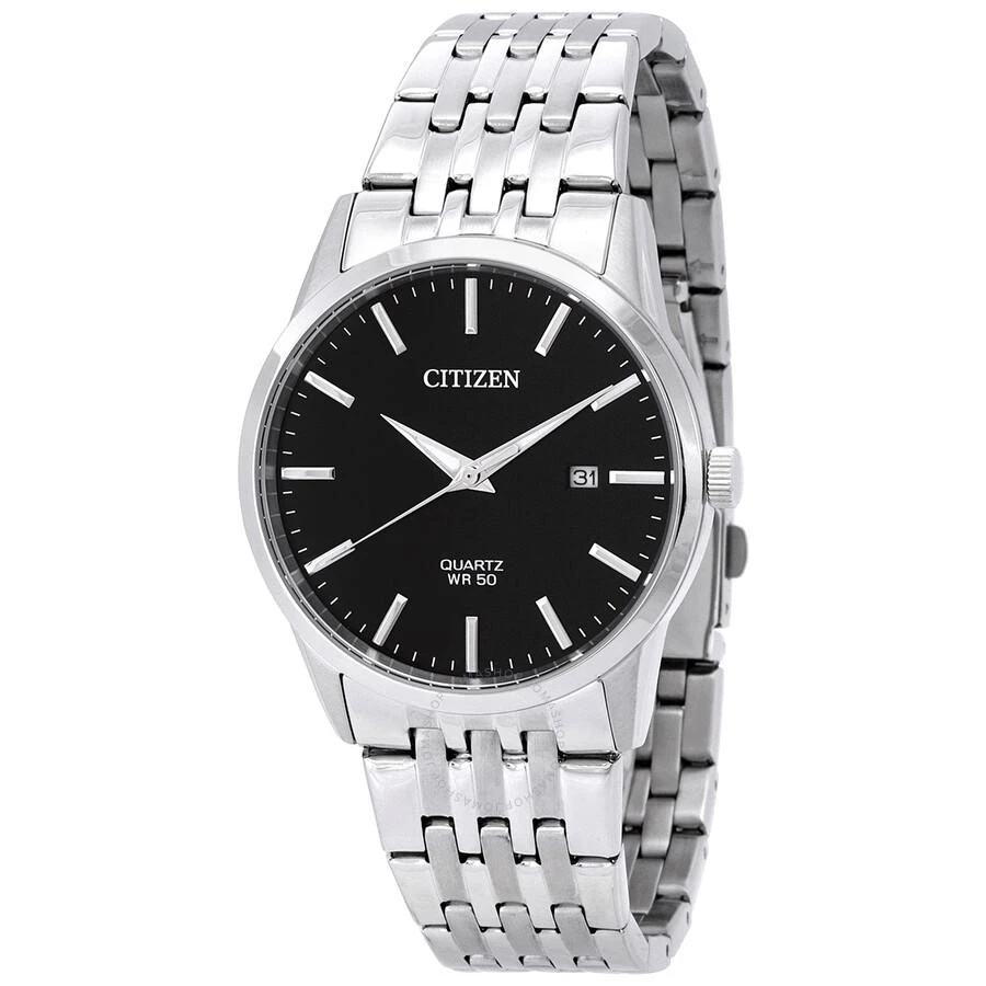 Citizen Quartz Black Dial Men's Watch BI5000-87E 1