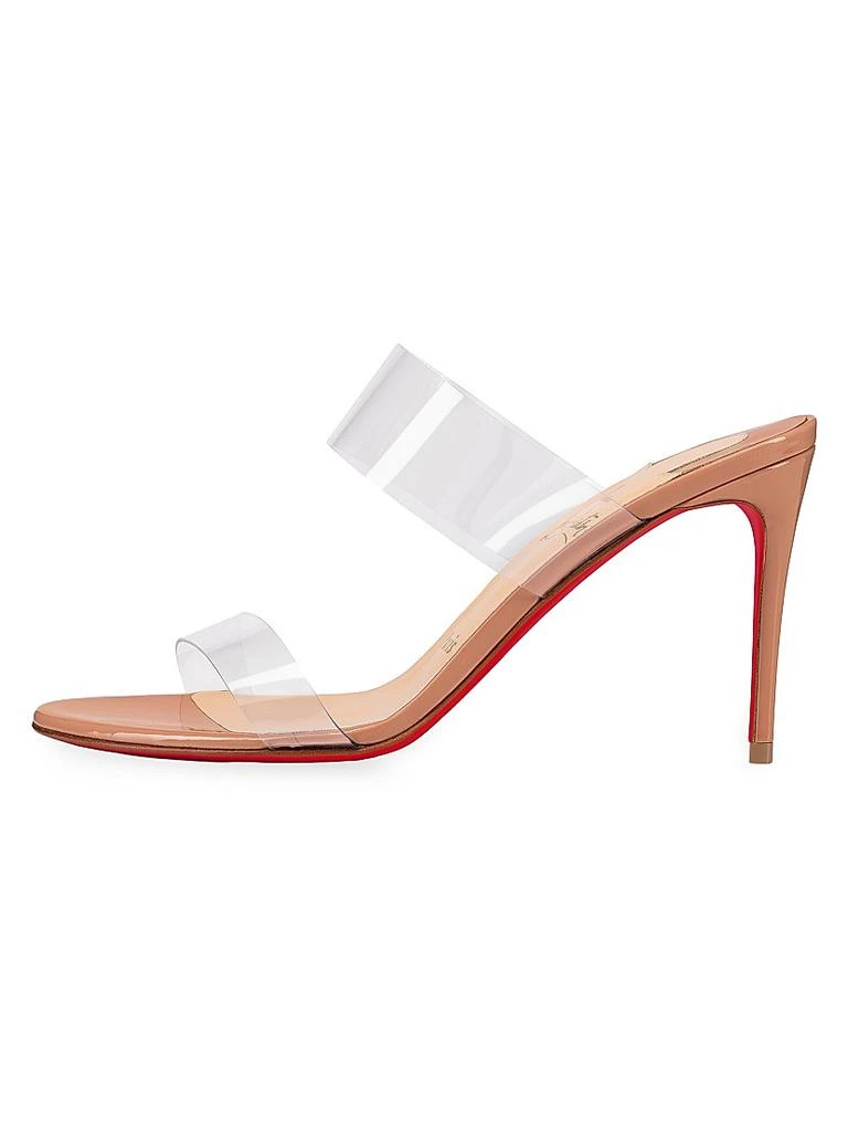 Christian Louboutin Just Nothing 85MM Patent Leather Mules 2