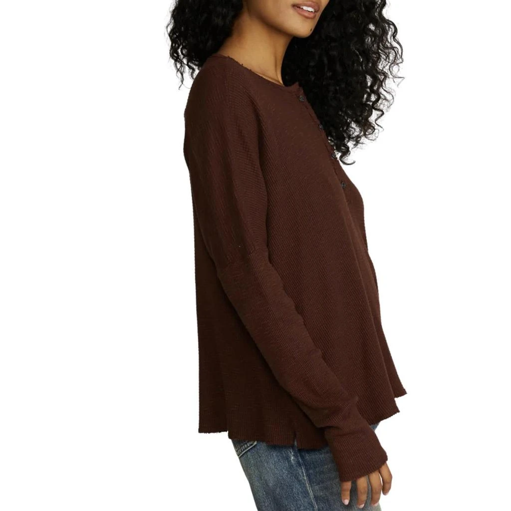 NSF Nsf - ABBOT SLIM SLEEVE HENLEY TOP 2