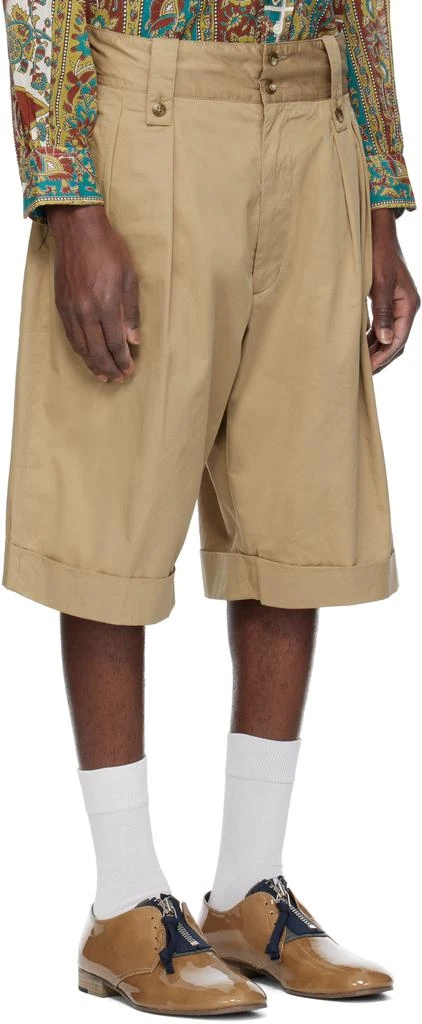 Engineered Garments Tan Gurkha Shorts 2