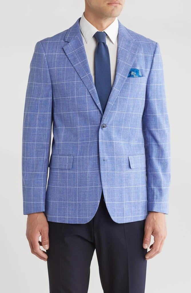 Vince Camuto Fancies Windowpane Stretch Sport Coat 1
