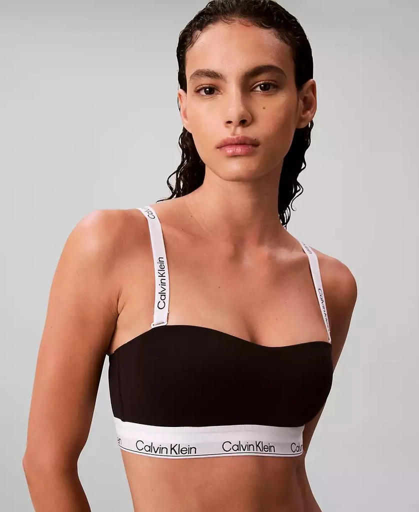 Calvin Klein Women
s Icon Cotton Bandeau Bra QF8497