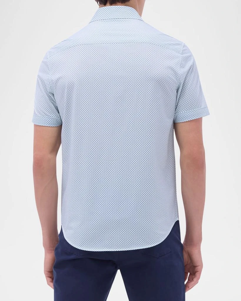 BUGATCHI Men's Miles OoohCotton Geometric Short-Sleeve Shirt 3