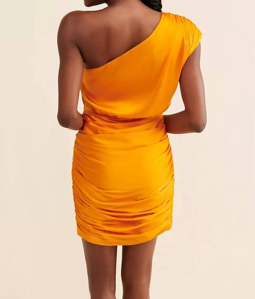Greylin Greylin - Ariel Draped One Shoulder Mini Dress 3