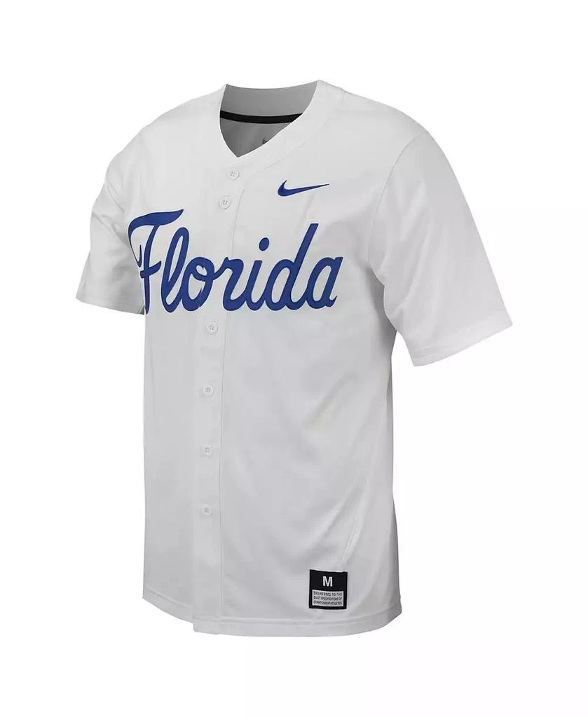 NIKE Men's Florida Gators Replica Full-Button Baseball Jersey 3