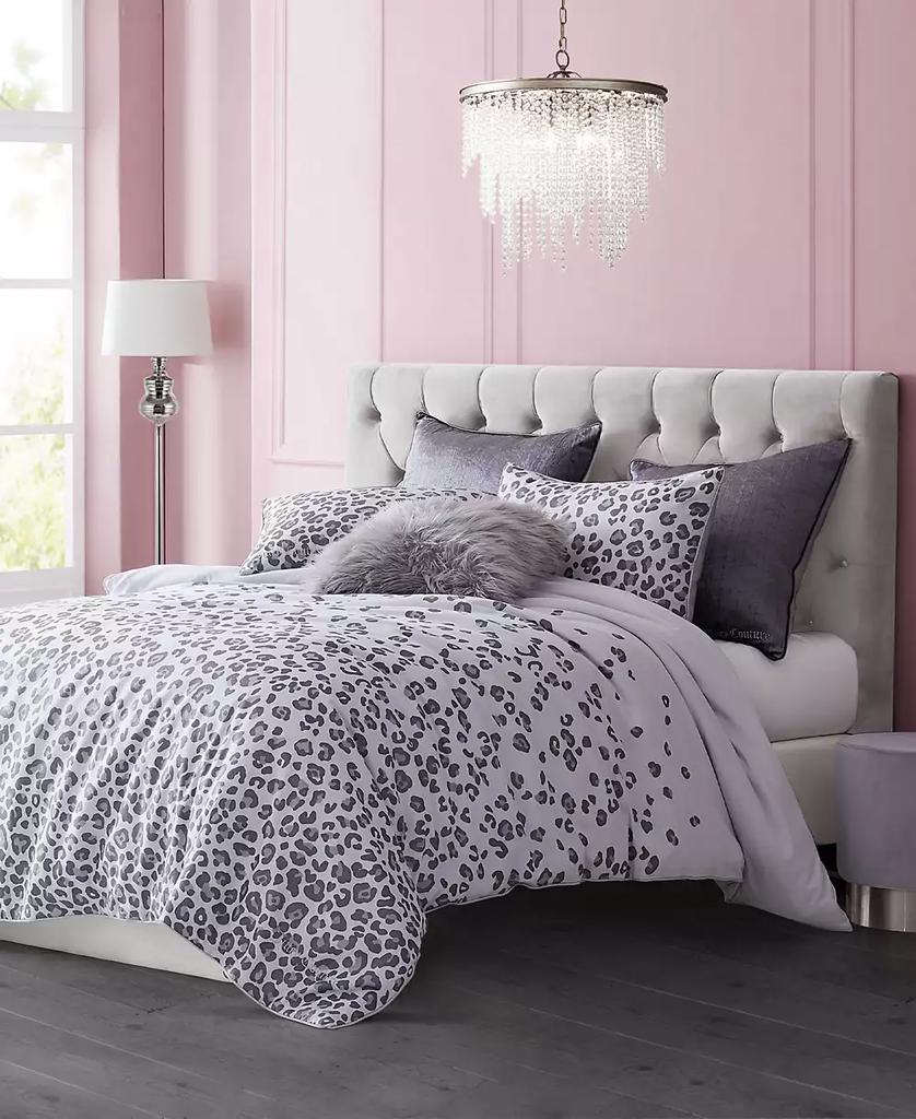 Juicy Couture Pearl Leopard 2 Piece Comforter Set