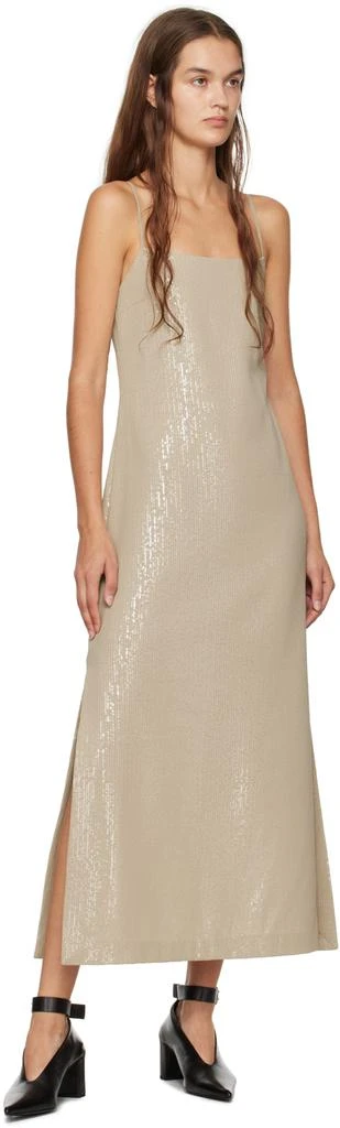 Max Mara Beige Alias Midi Dress 4