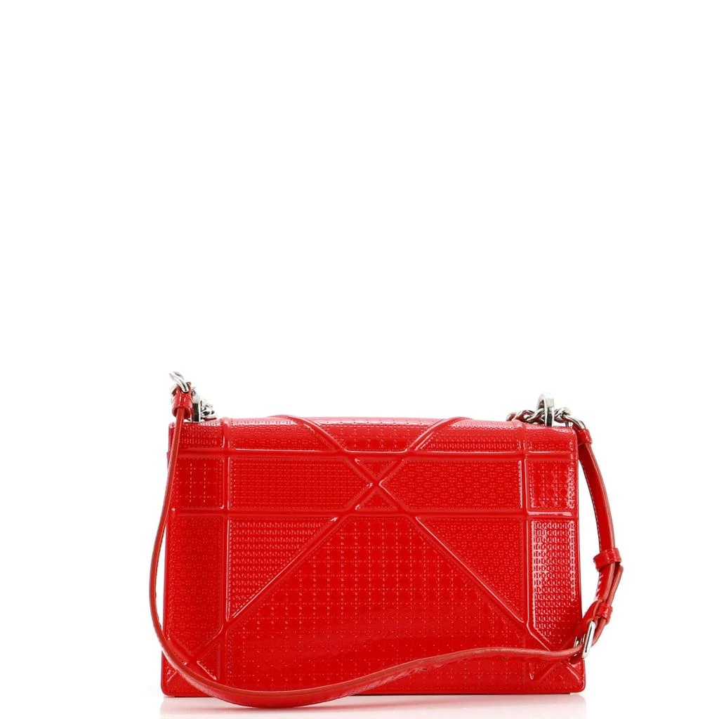 Dior Diorama Flap Bag Cannage Embossed Patent Medium 2