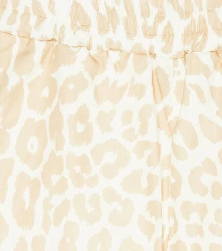 Balmain Leopard-print cotton shorts 2