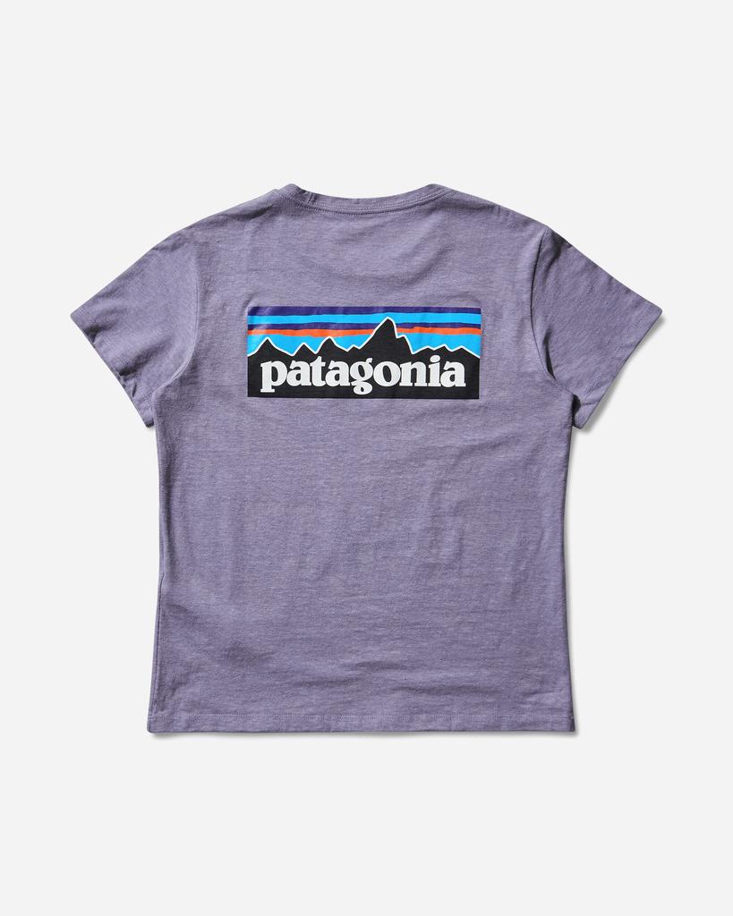 Patagonia Women's P-6 Logo Responsibili T-Shirt Concrete Purple