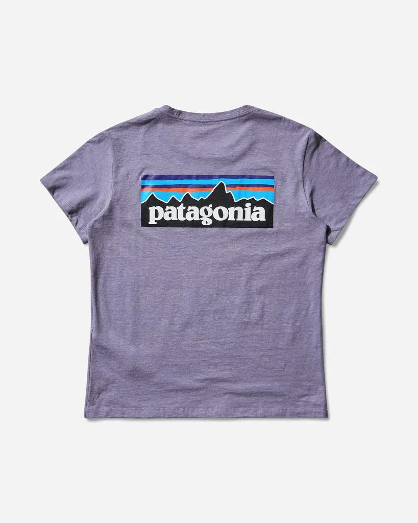 Patagonia Women's P-6 Logo Responsibili T-Shirt Concrete Purple 2
