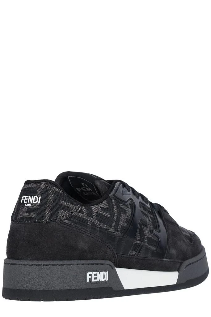 Fendi Fendi FF Jacquard Low-Top Sneakers 4