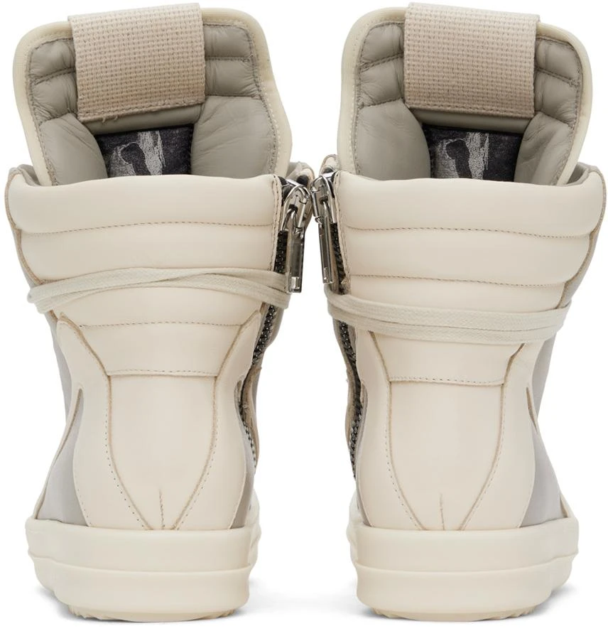 Rick Owens Off-White Geobasket Sneakers 2