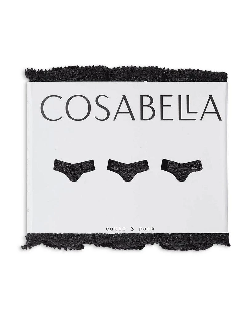 Cosabella Never Say Never Cutie Low-Rise Thongs, Set of 3 2