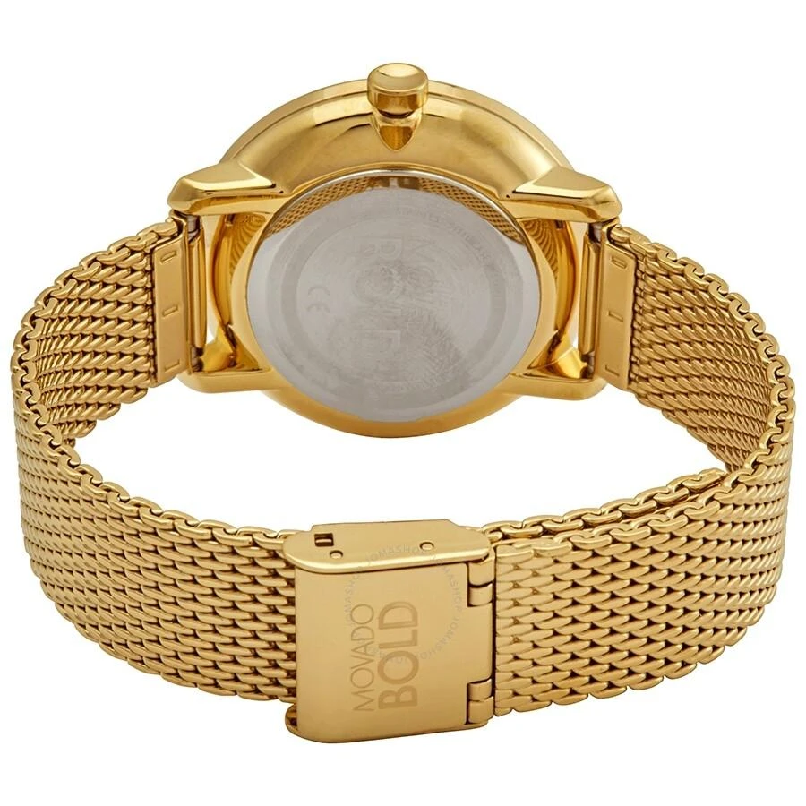 Movado Bold Gold-tone Metallic Dial Ladies Watch 3600580 3