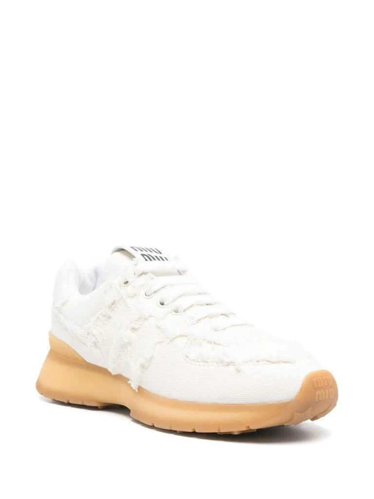 Miu Miu Miu Miu Denim Sneakers 2