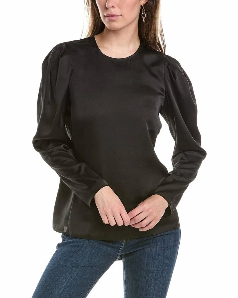 FRAME Frame - Draped Femme Blouse 1
