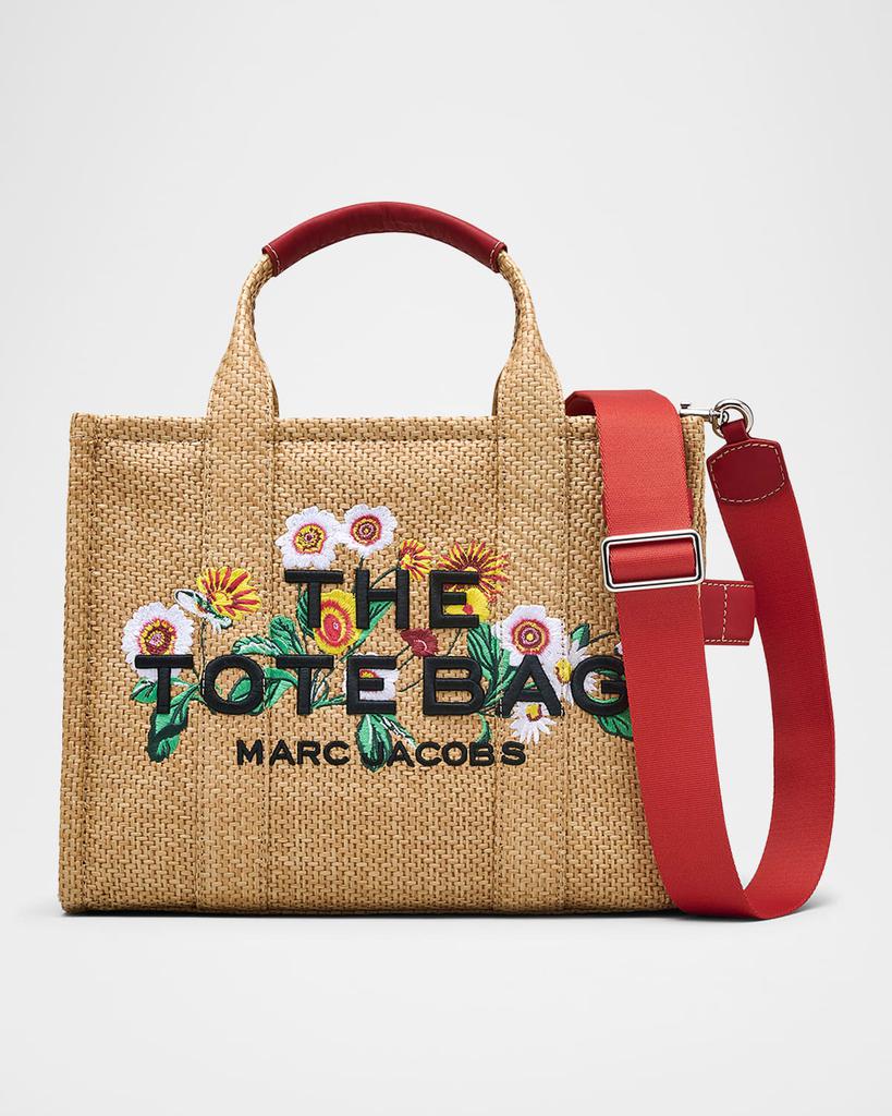 Shop Marc Jacobs The Daisy Woven Small Tote Bag on Sale at