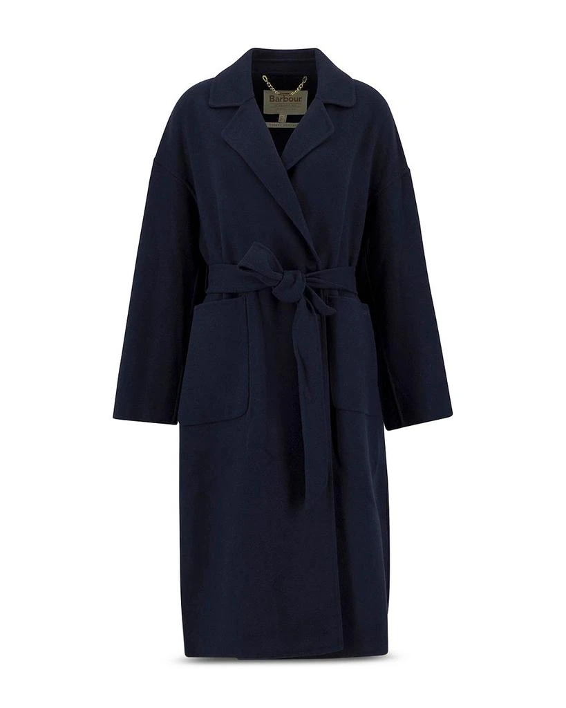 Barbour Rachel Wool Blend Wrap Coat 9