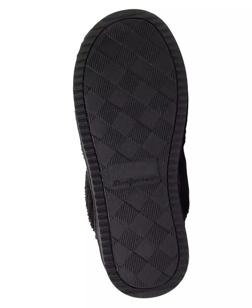 Dear Foams Women's Serena Marled Chenille Scuff Slippers 5