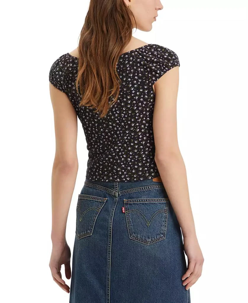 Levi's Women's Lucille Crewneck Cotton Short-Sleeve Top 2