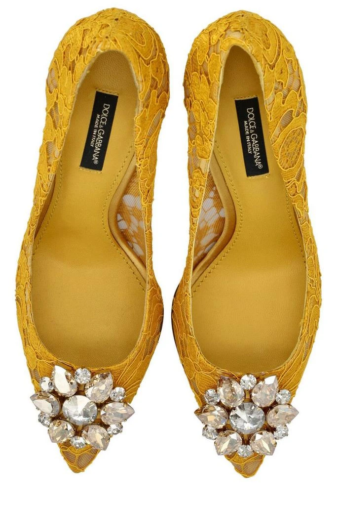 Dolce 
Gabbana Dolce 
Gabbana Taormina Lace Embellished Pumps 6