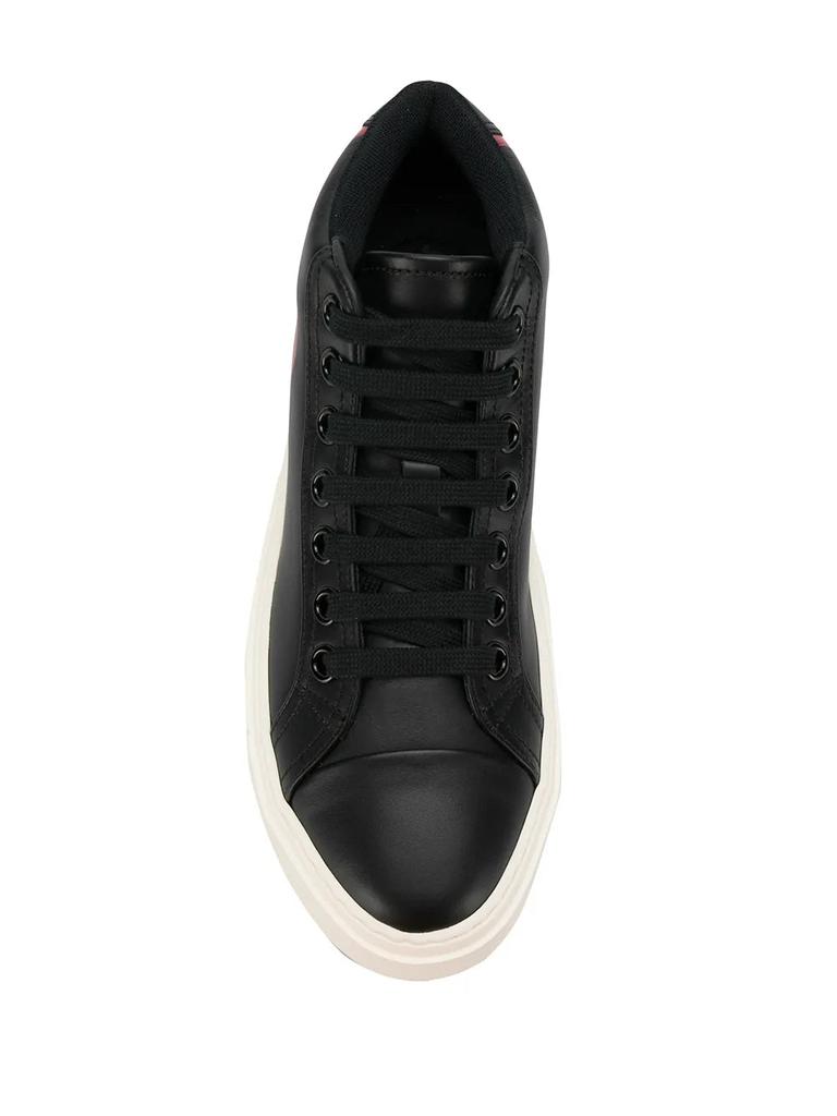 Salvatore Ferragamo Ferragamo Logo Print Sneakers