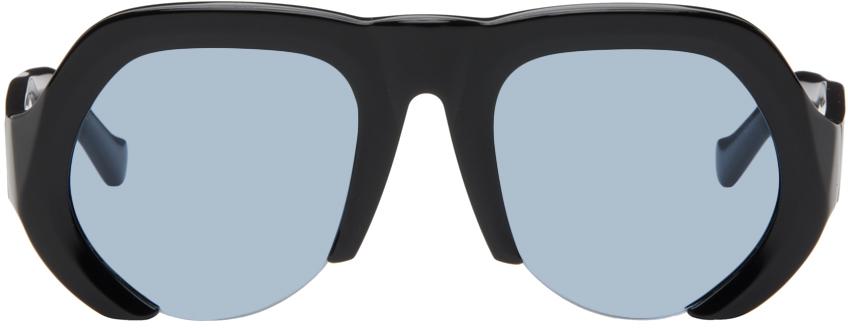 Grey Ant SSENSE Exclusive Black Sphere Sunglasses