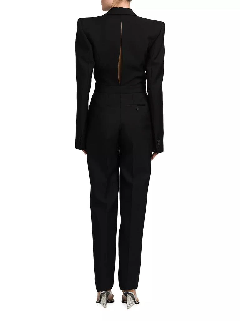 Alexander McQueen Wool Blazer Jumpsuit 5