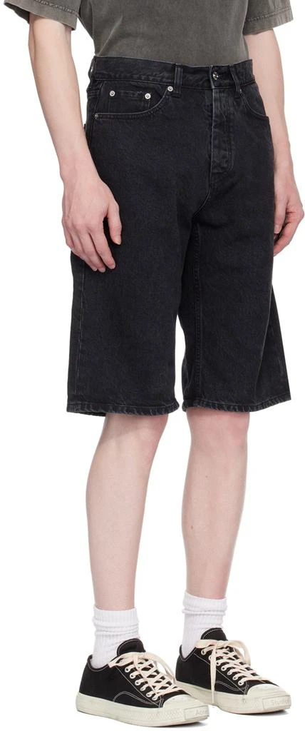 HOPE Black Loose-Fit Denim Shorts 2