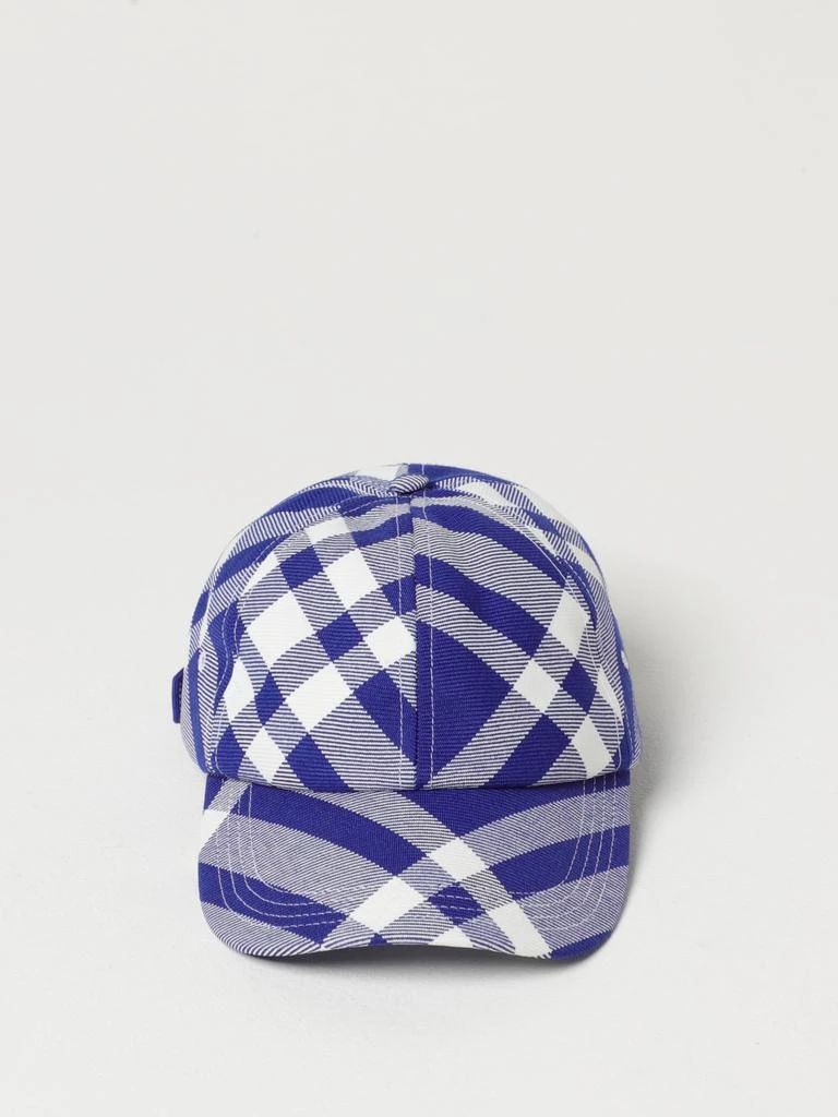 Burberry Burberry hat in check wool blend 2