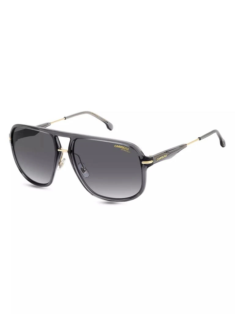 Carrera Plastic 60MM Aviator Sunglasses 2