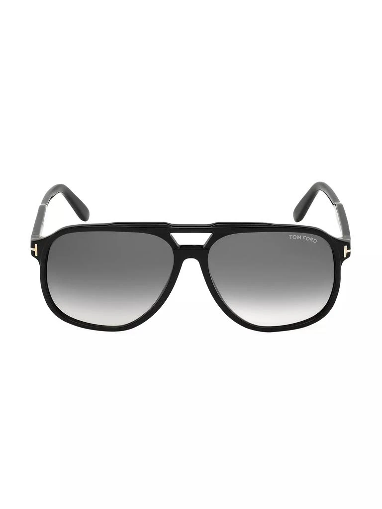 Tom Ford Raoul 62MM Aviator Sunglasses 1