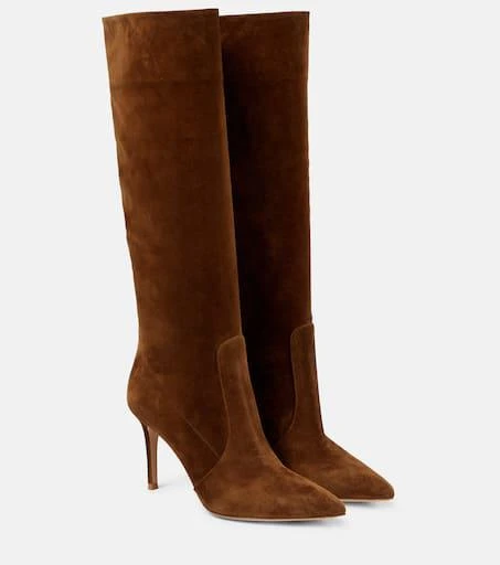 Gianvito Rossi Hansen 85 suede knee-high boots 1