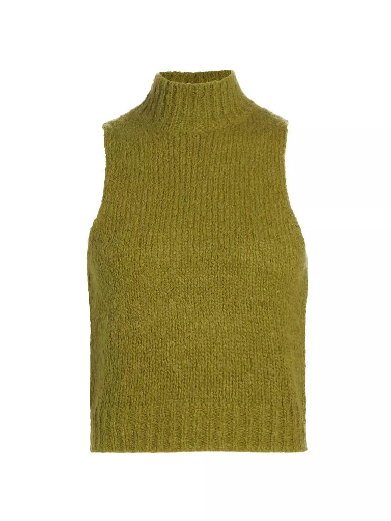 Reformation Saga Sleeveless Turtleneck Sweater 1