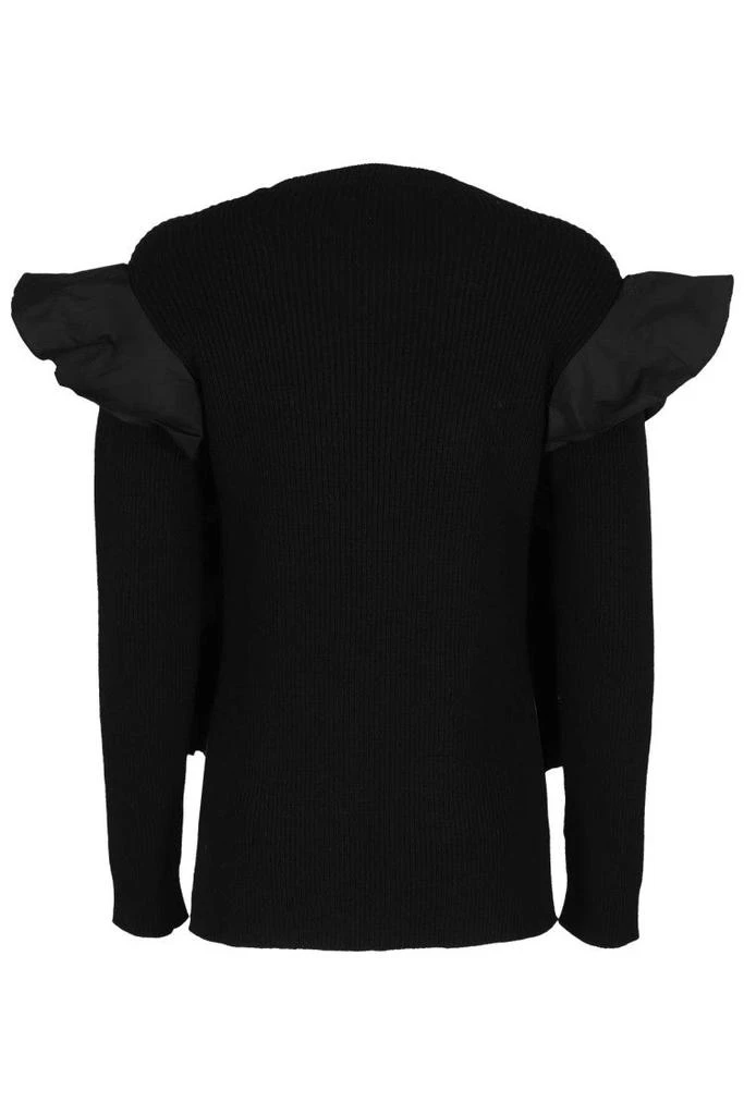 RED Valentino Textured Knit Crew-Neck Sweater 2