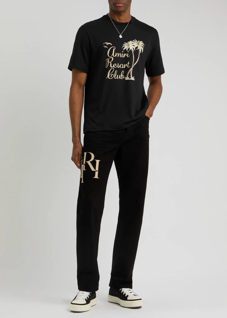 AMIRI Resort Club printed cotton T-shirt 4