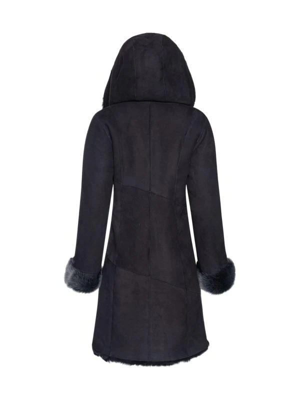 WOLFIE FURS Made For Generation Collection Toscana Shearling Coat 2
